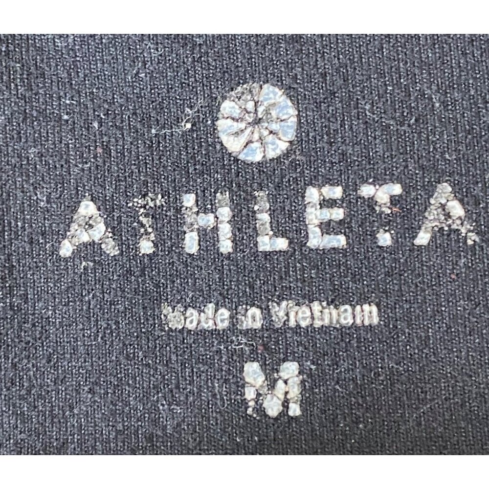Athleta Straight Up Crop Leggings M Black Yoga Capri 983309 - Picture 4 of 10